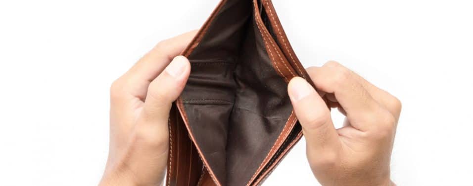 empty wallet