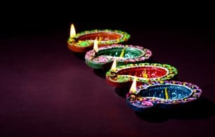 Diwali lamps