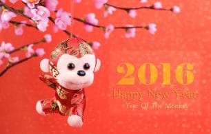 Chinese new year of the monkey