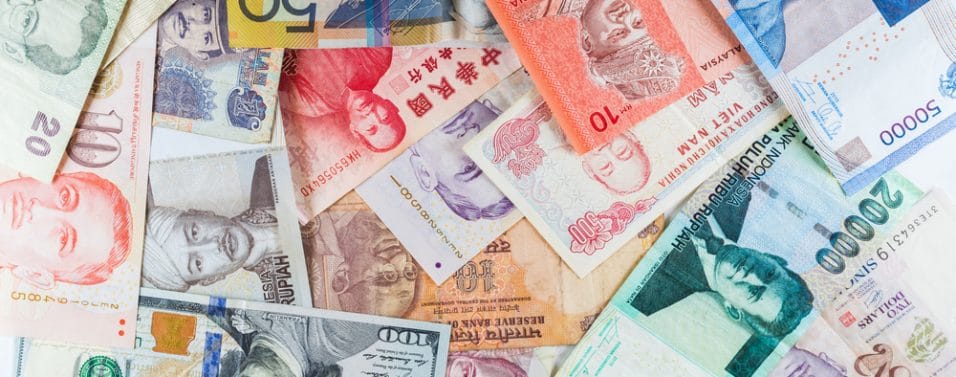 different currency notes