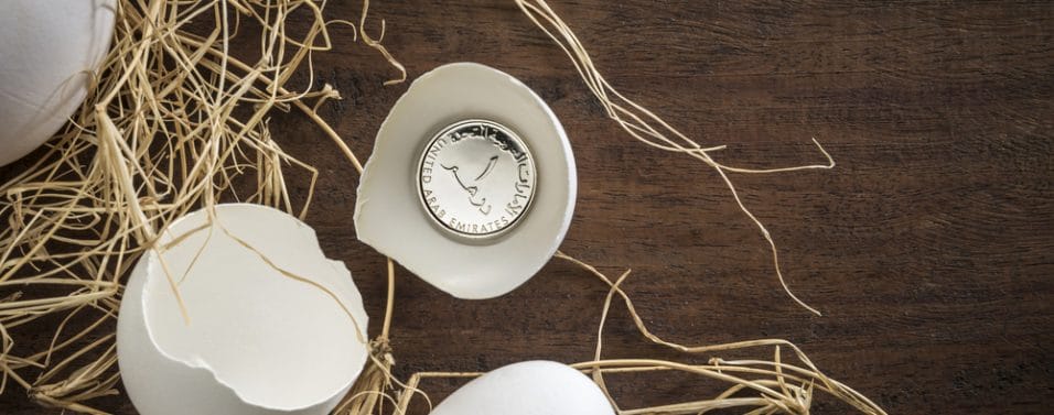 Eggs and a clock
