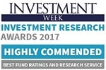 Investment Week Highly Commended 2017 logo