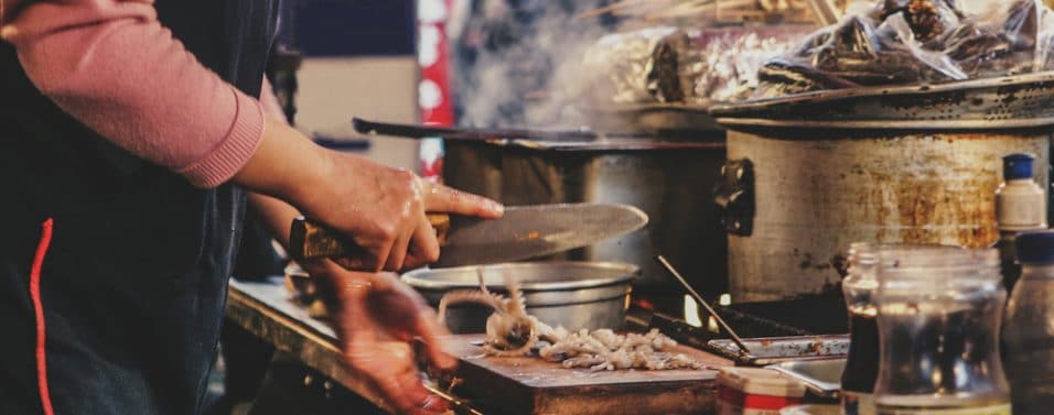 Korean street stall