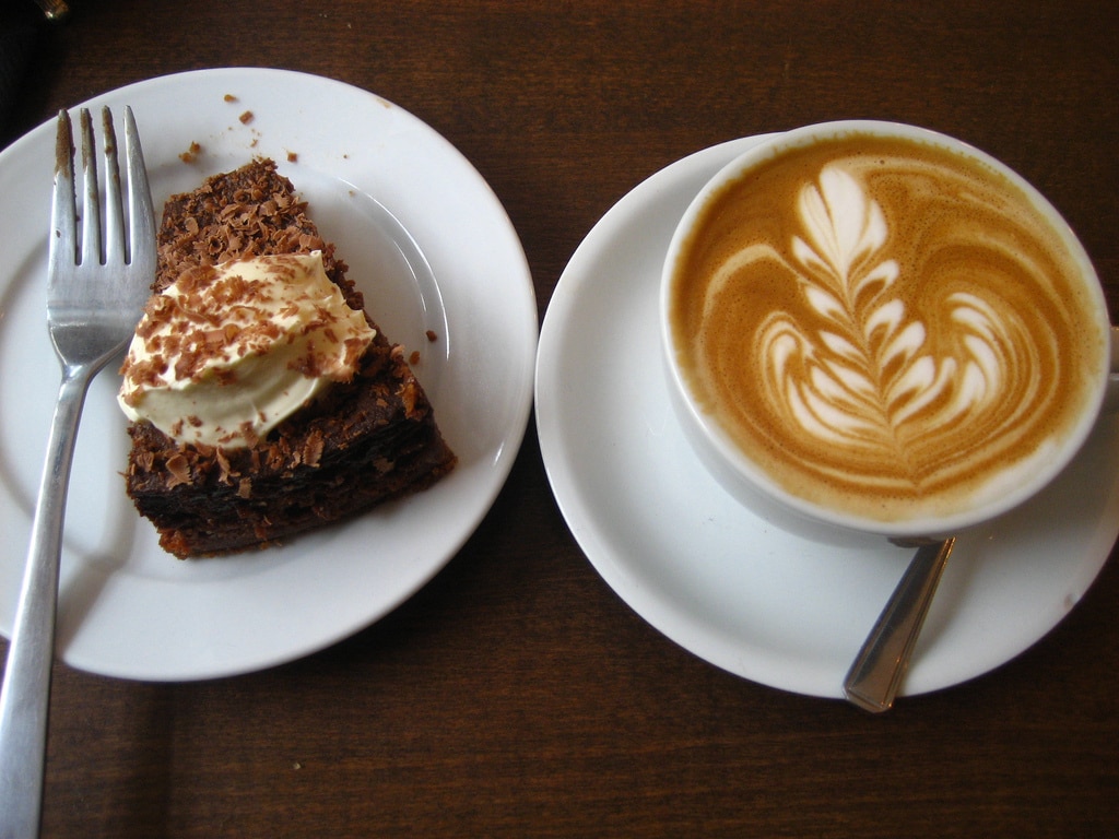 Coffee and cake