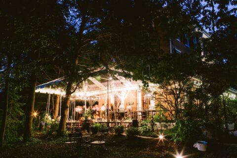 Swoboda-West wedding at night