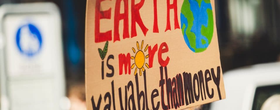 earth more valuable than money sign
