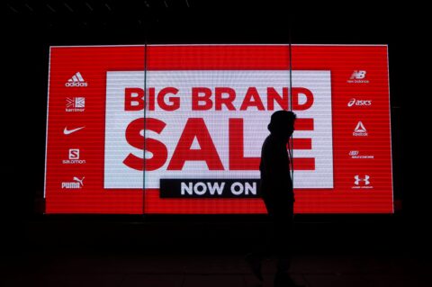 sale sign for the UK