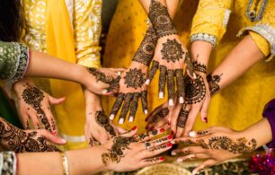India henna patterns for celebrations in India