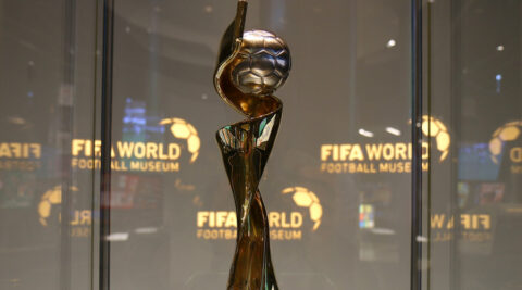 women World Cup trophy