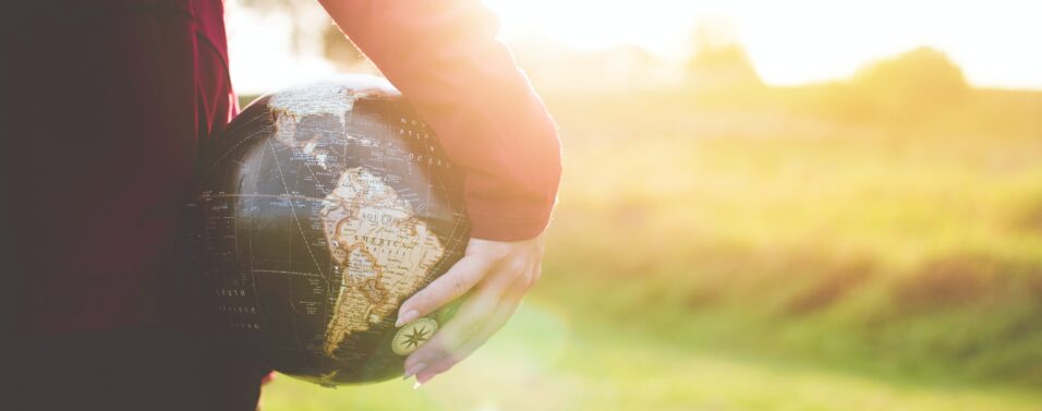 the world in his hands