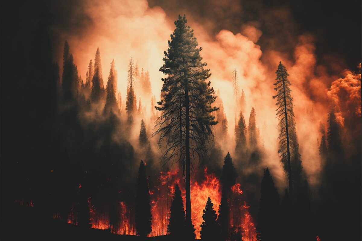 fire caused by climate-change