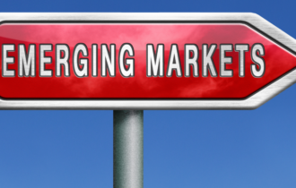 sign saying emerging markets