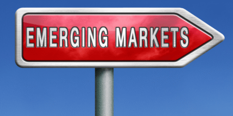 sign saying emerging markets