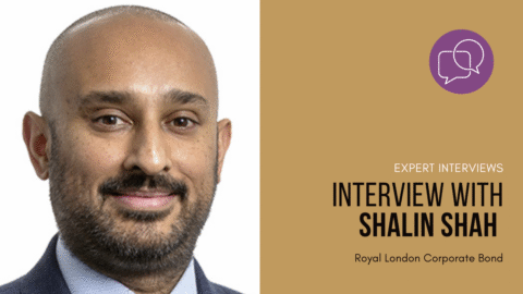 Shalin Shah, co-manager of the Royal London Corporate Bond fund,